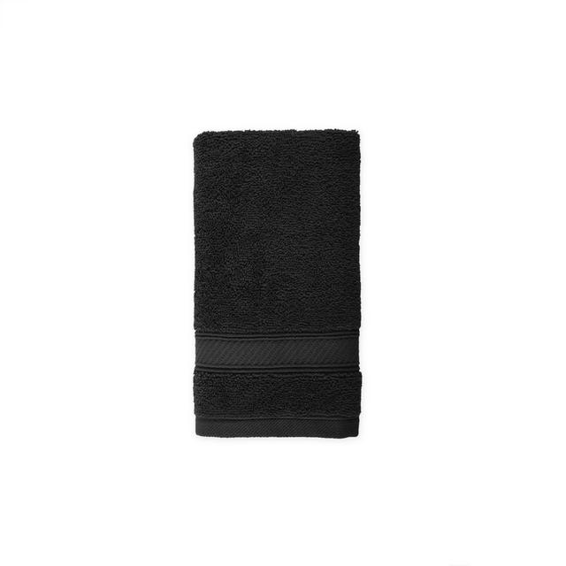 Nestwell™ Hygro Cotton Fingertip Towel in Jet Black