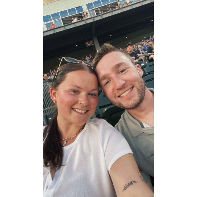 Date night at a Naturals baseball game :)