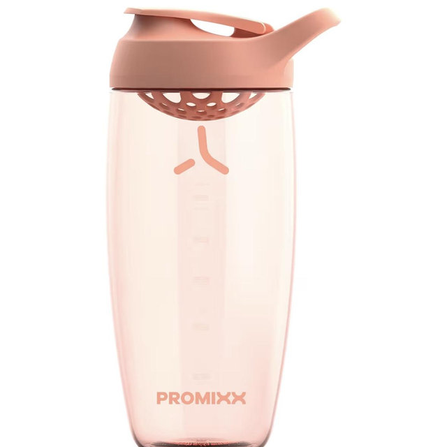 Promixx Pursuit Protein Shaker Bottle (32 oz) – Silent No-Ball Mixer, Leak-Proof Lid, BPA/BPS & Phthalate-Free ECOZEN – Easy-Clean Shaker Cup for Protein Shakes, Pre & Post-Workout Smoothies