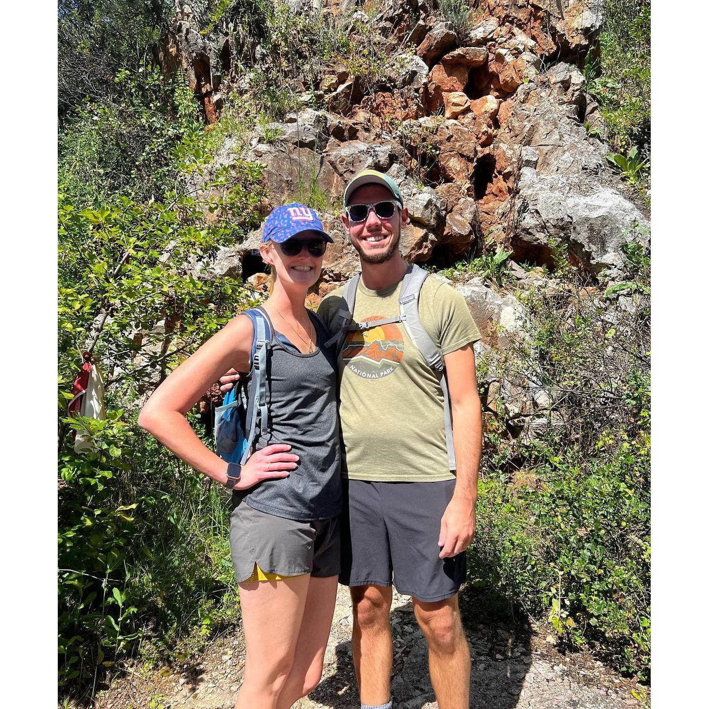 Park number 3 on our roadtrip was Wind Cave. We initially booked a cave tour, but they were doing repairs and it was canceled. Luckily, we did 2 hikes above ground!