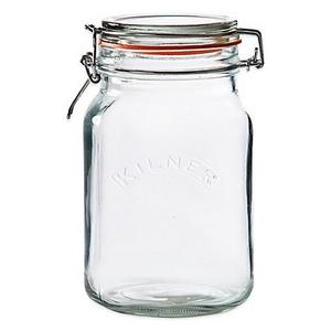 Kilner® 51 oz. Square Clip Top Canning Jar
