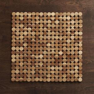 Wood Dot Placemat