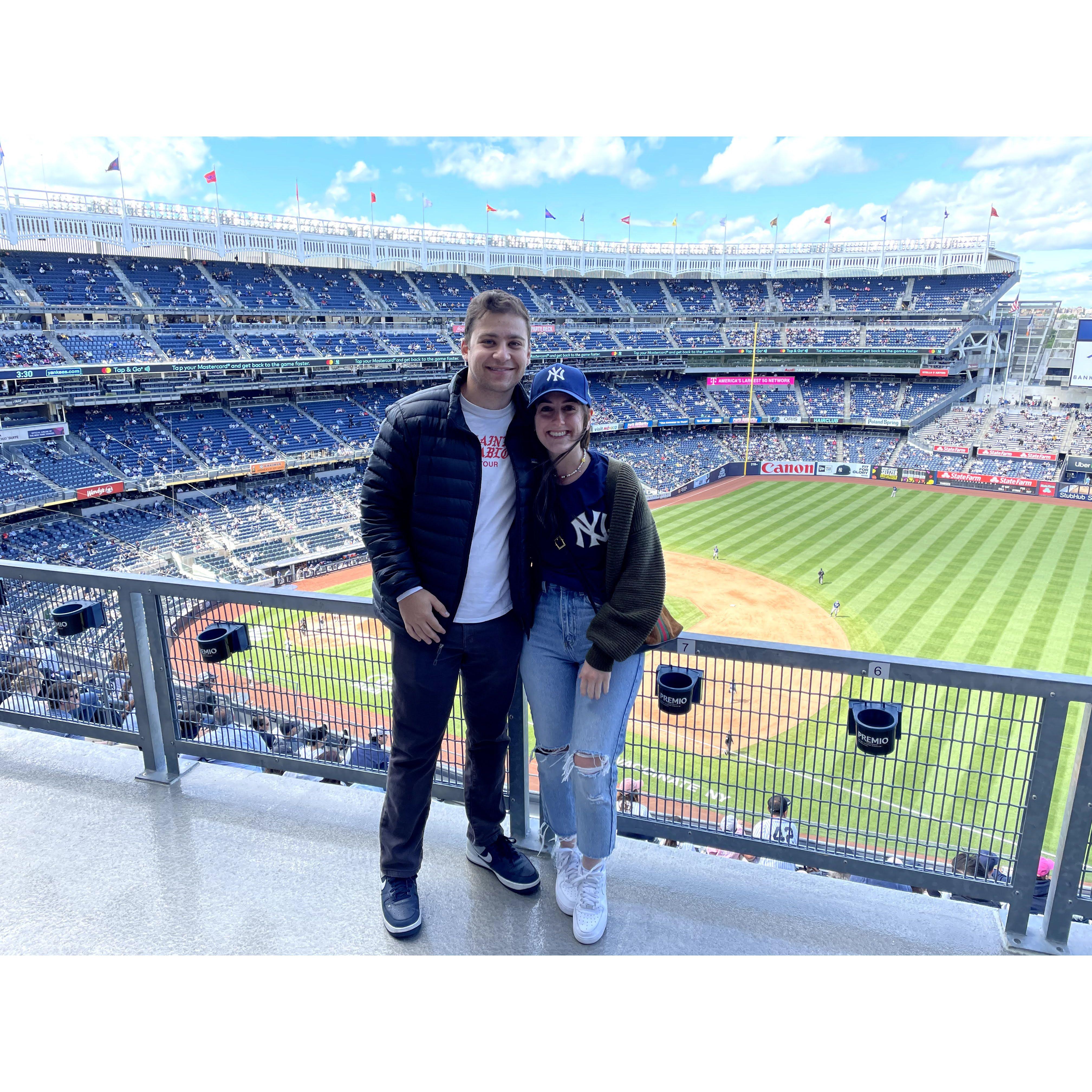 Mel still trying to turn Adam into a Yankee fan