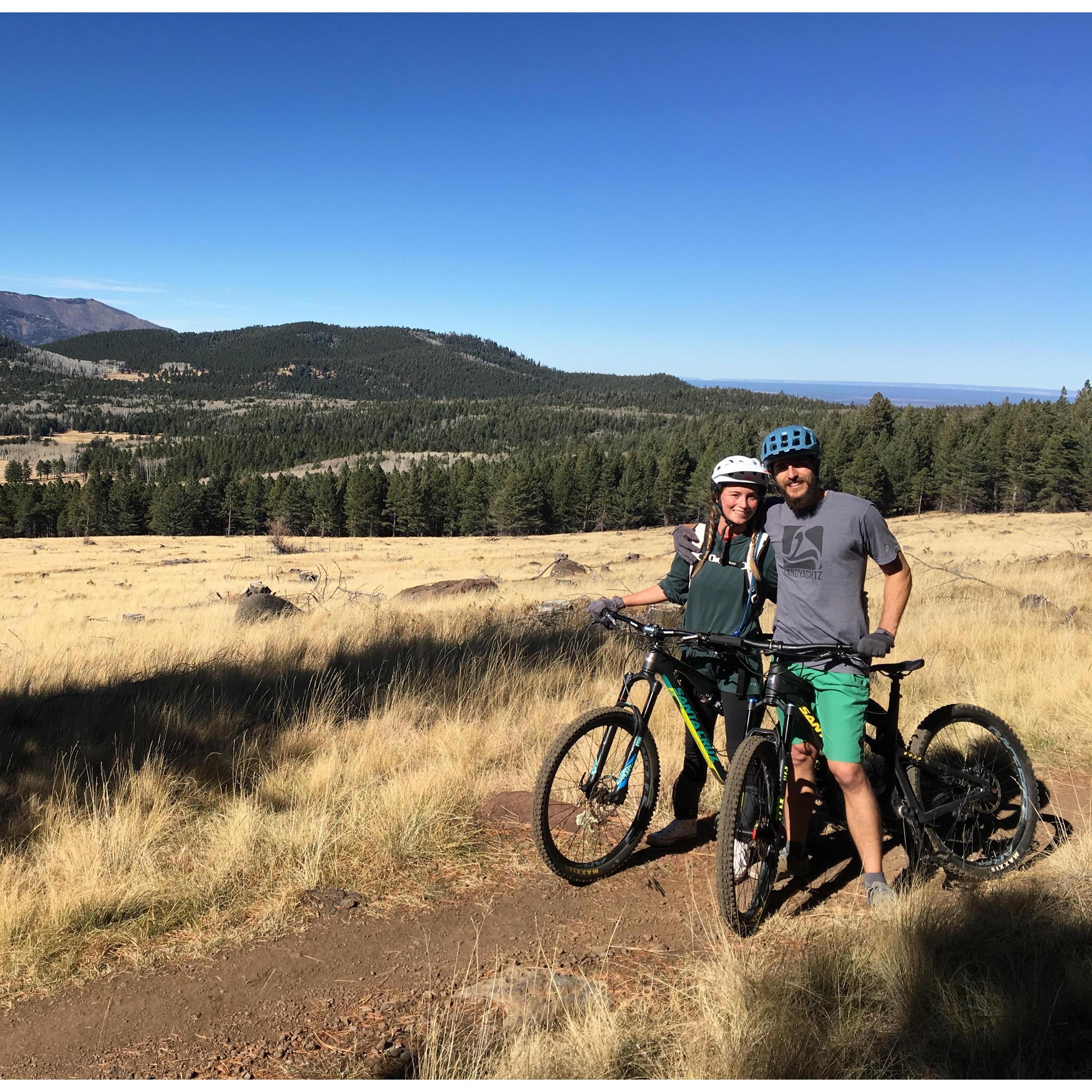 Biking in Flagstaff, 2016