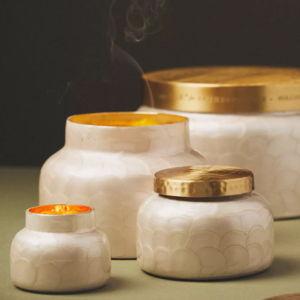 Capri Blue Volcano Capiz Jar Candle​