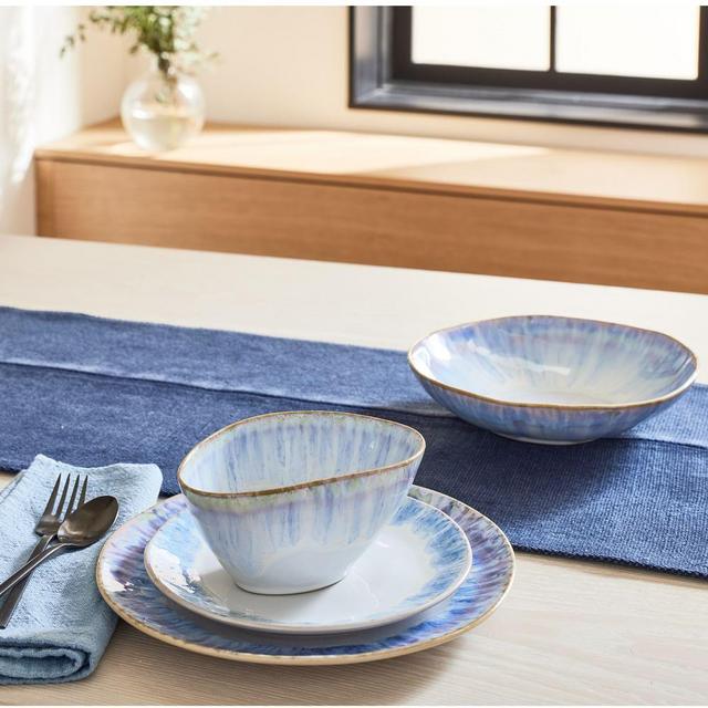 Brisa Dinnerware 5 Pc Risa Blue
