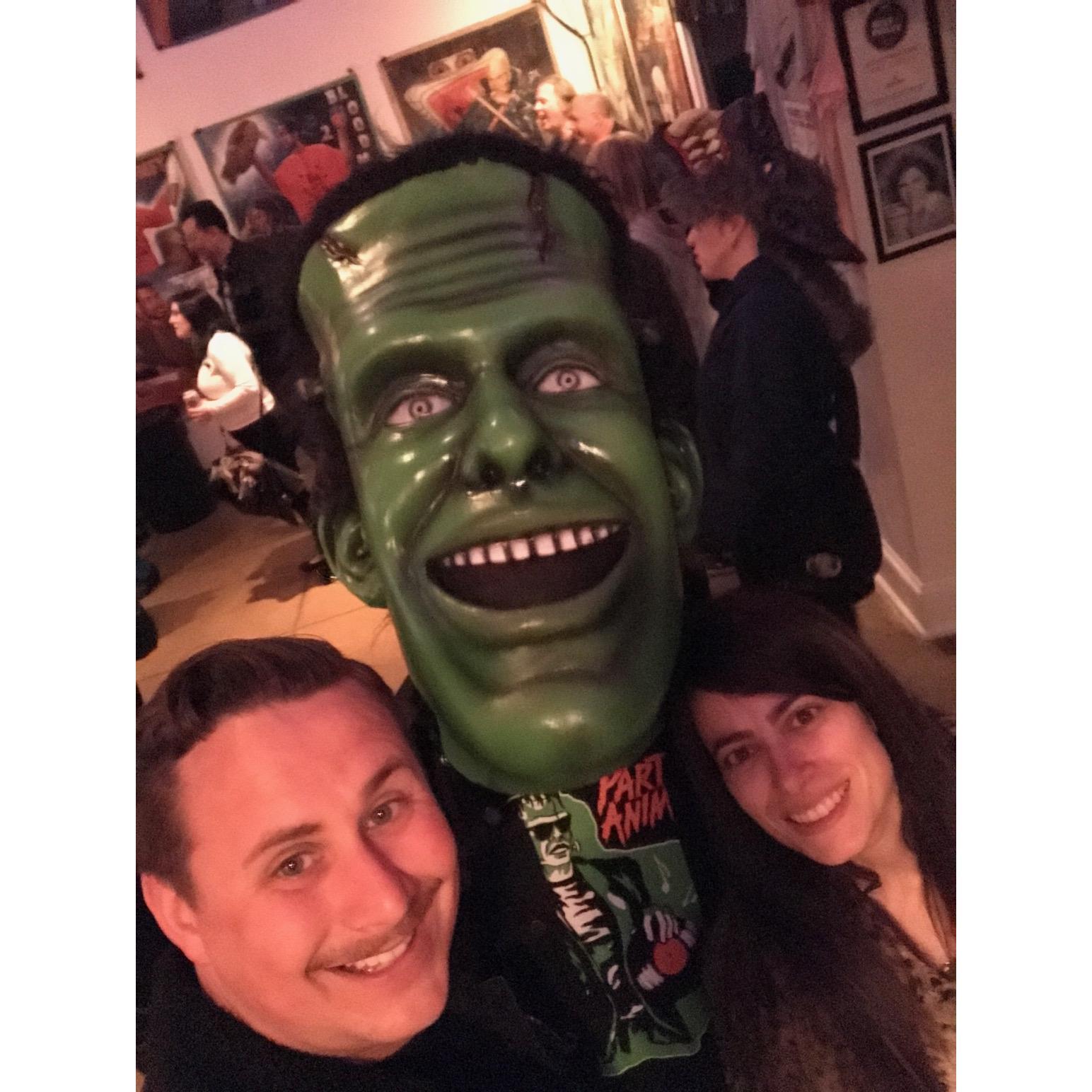 Making friends everywhere we go.