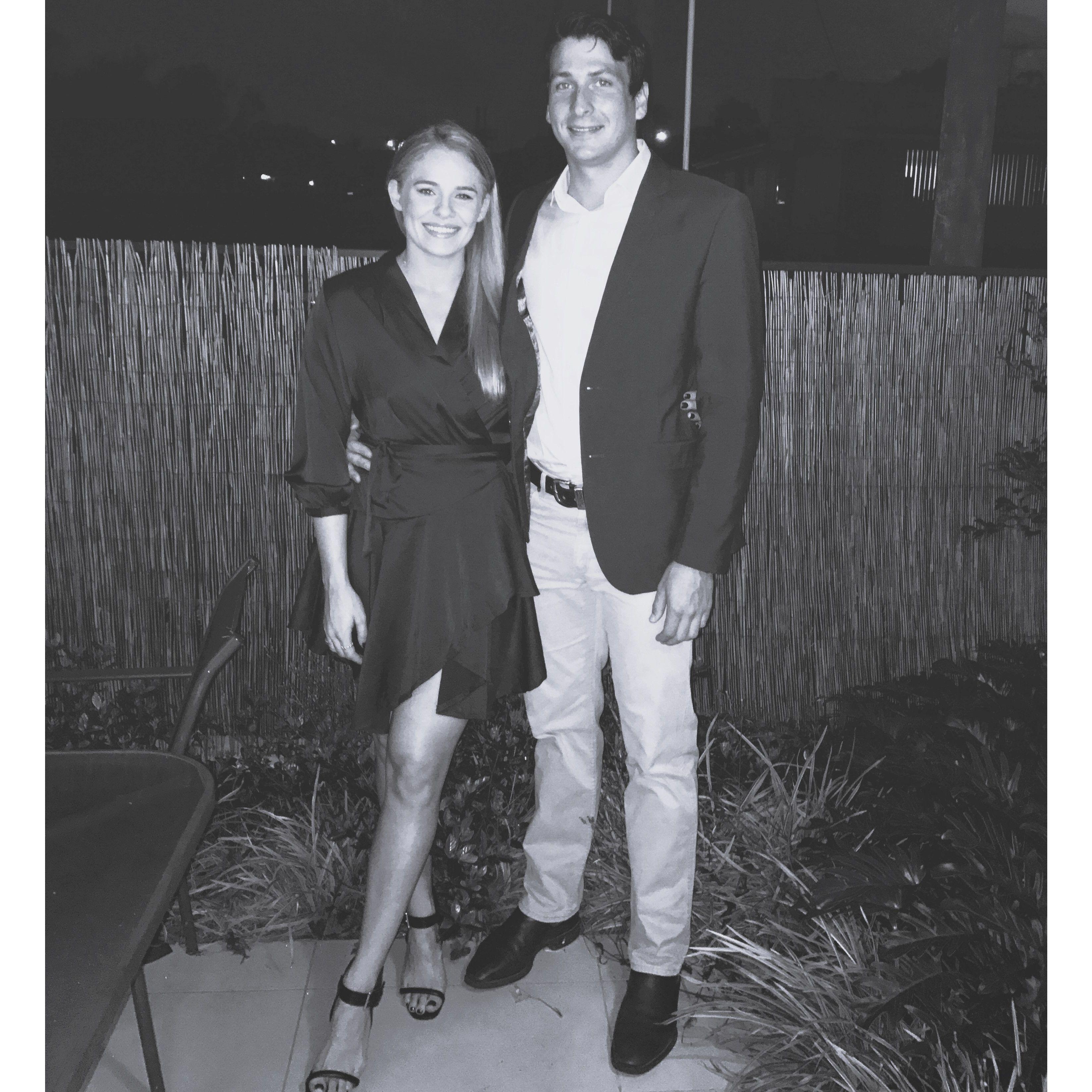 The night we started officially dating.