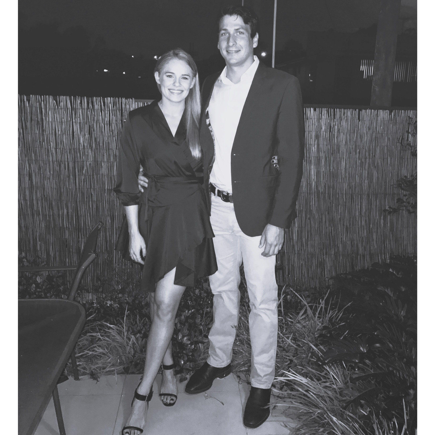 The night we started officially dating.