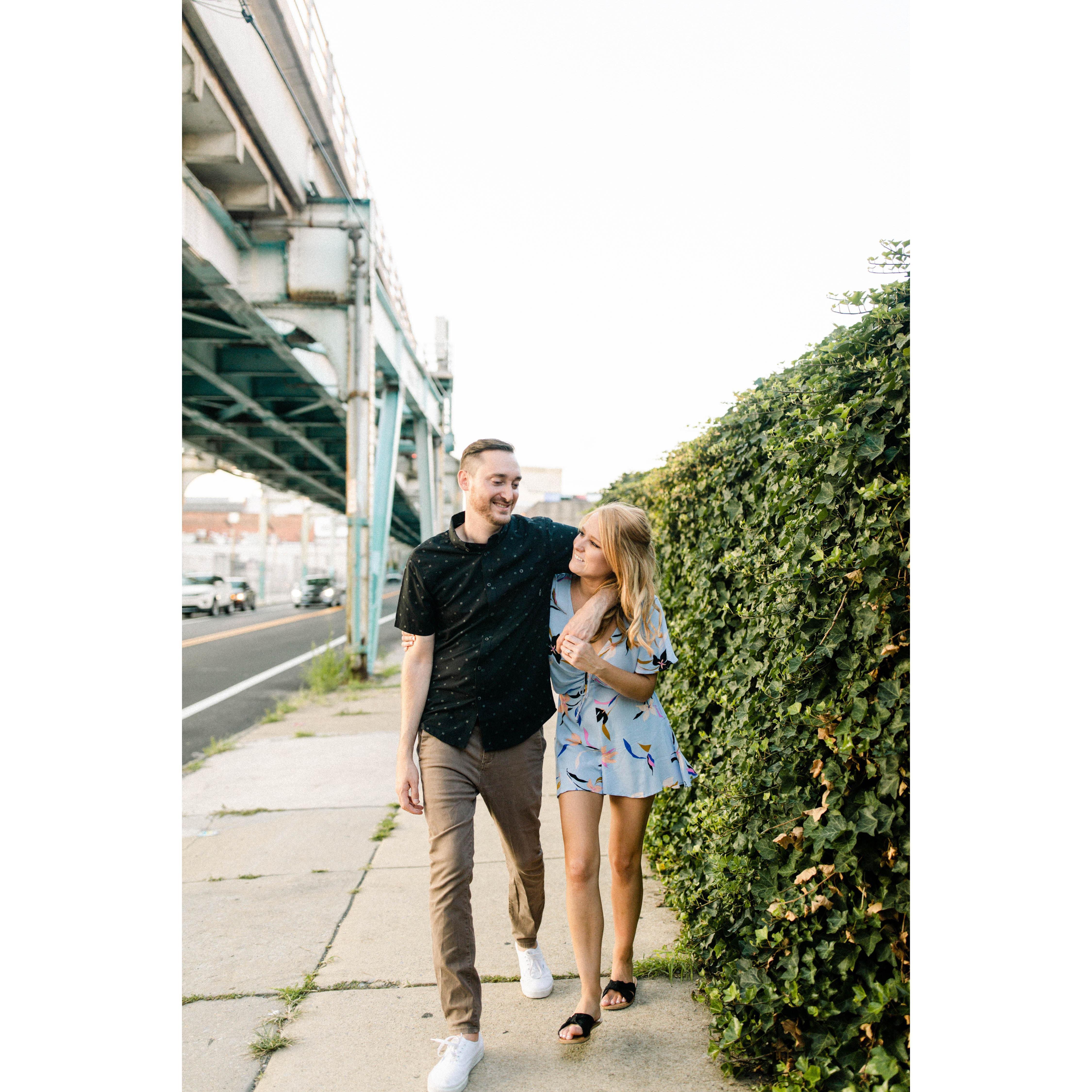 Fishtown Engagement Pictures 8/18/20