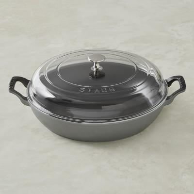 Staub Enameled Cast Iron Everything Pan, 3 1/2-Qt.