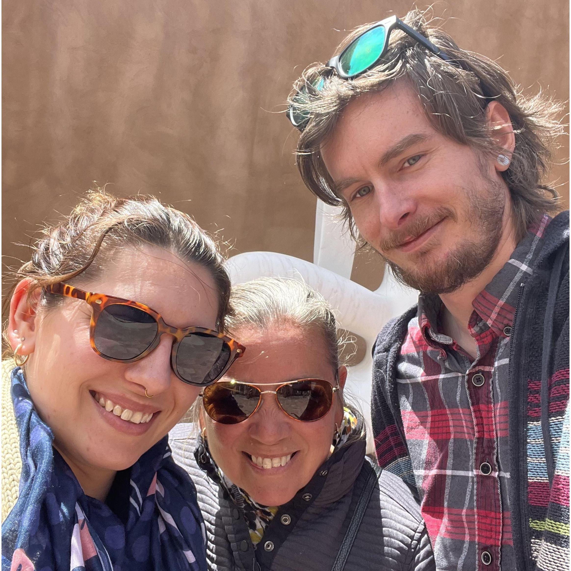 Julia, David, and Julia's Momma