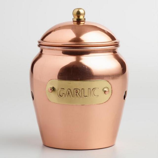 Copper Garlic Keeper