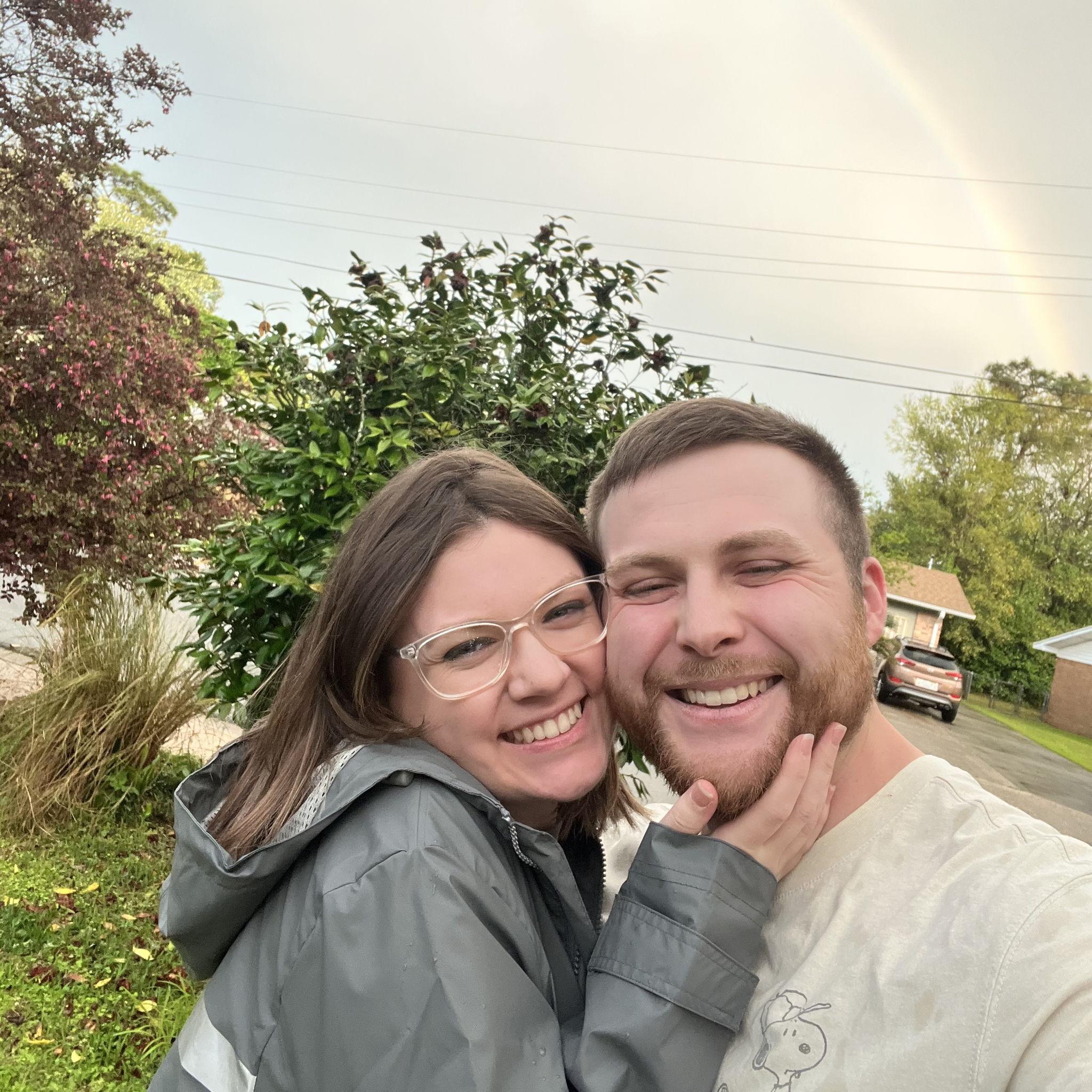 The first weekend Jackson moved here - seeing a rainbow felt like God's promise of all the exciting things to come