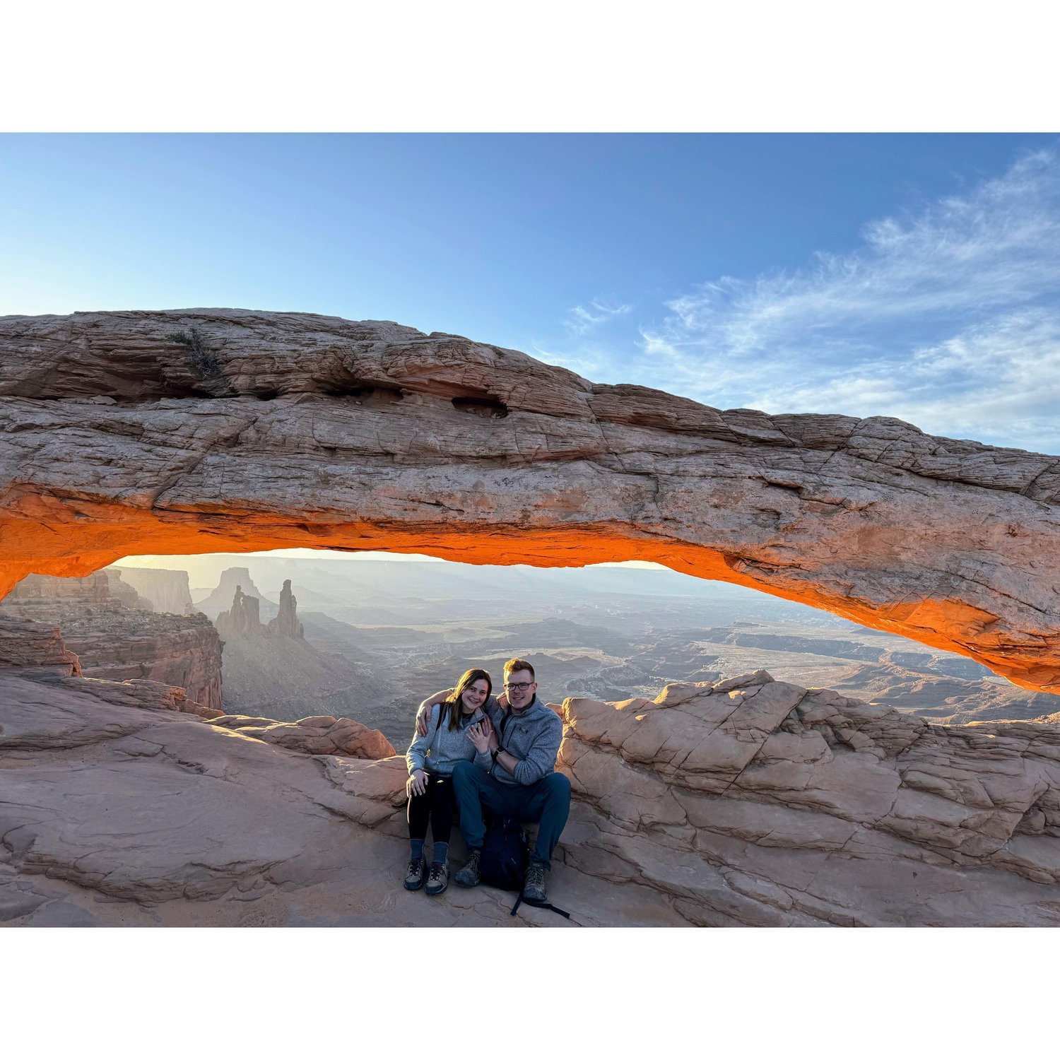 Our engagement at Canyonlands National Park