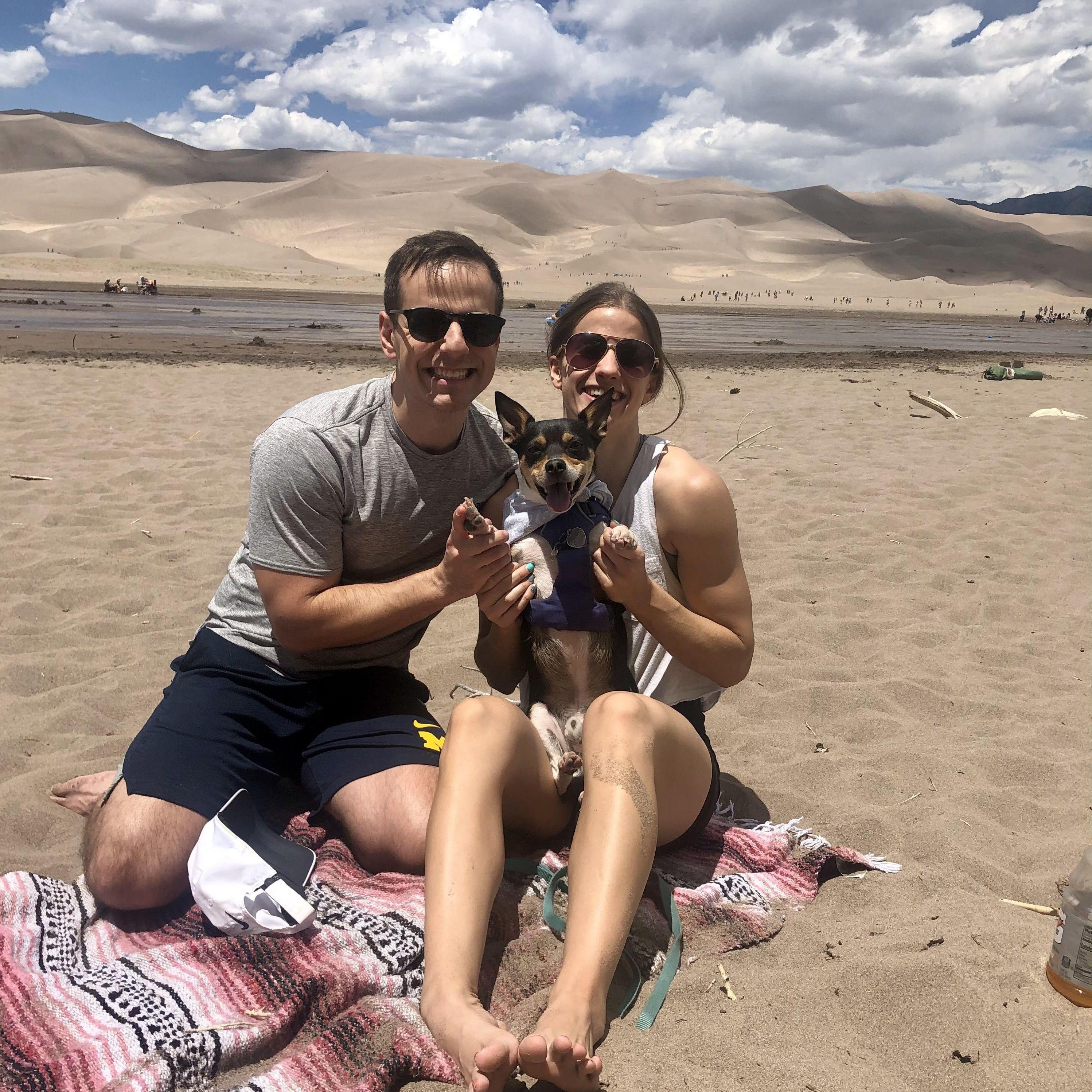 Great Sand Dunes NP in Colorado