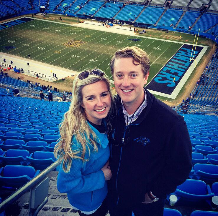 Panthers game with the Foster fam!