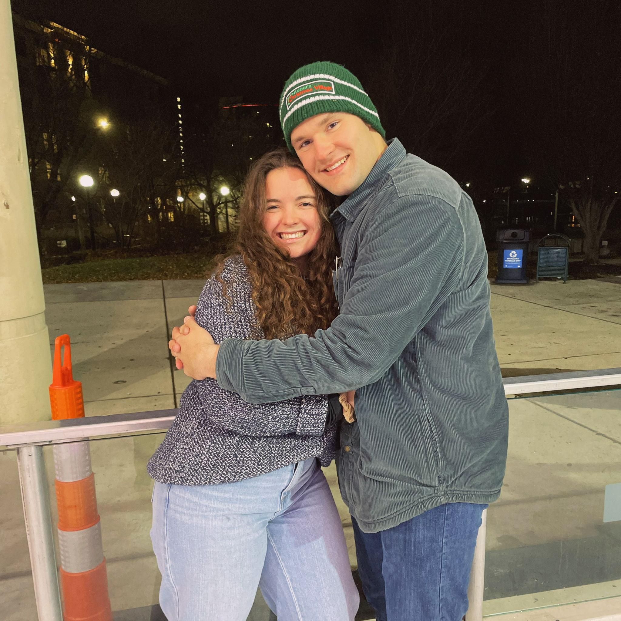 Ice skating in Ohio!