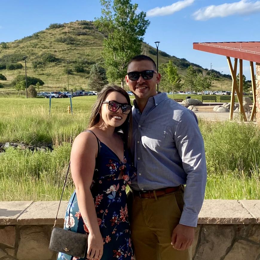 Celebrating a friends wedding