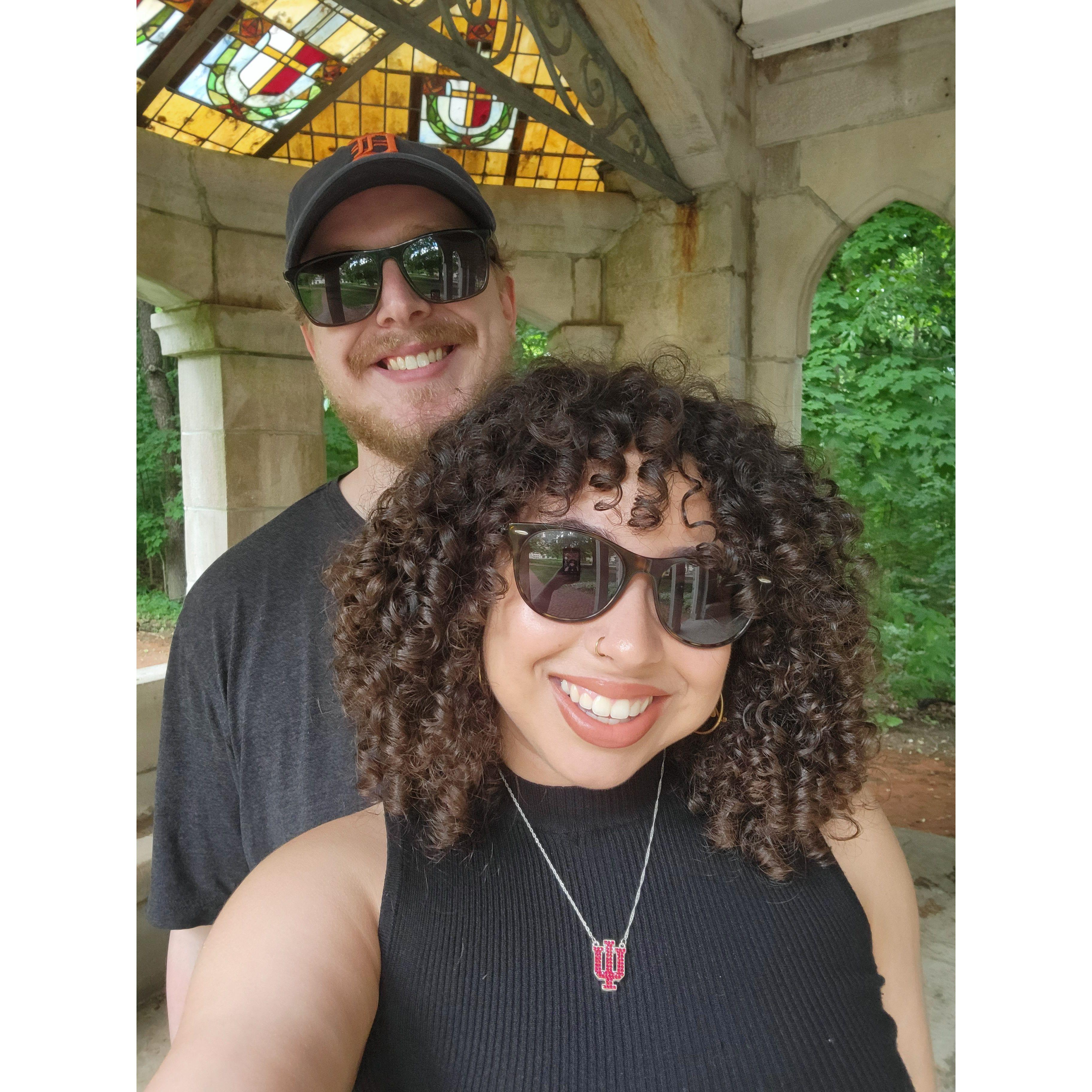 May 2022: Revisiting the IU Rosewell House | Aquí volvemos a visitar la Case Rosewell