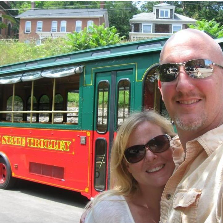 Trolley tour in Galena