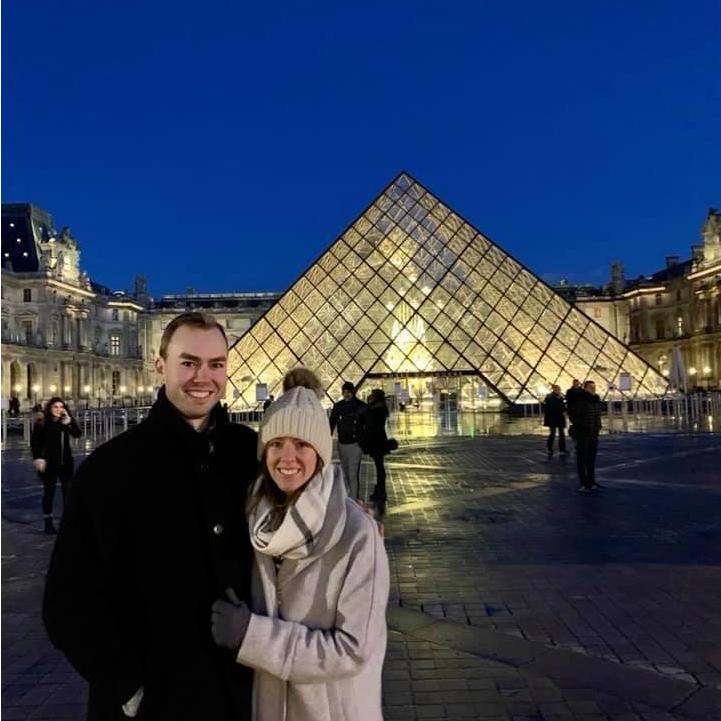 The Louvre (little did Lorri know...)