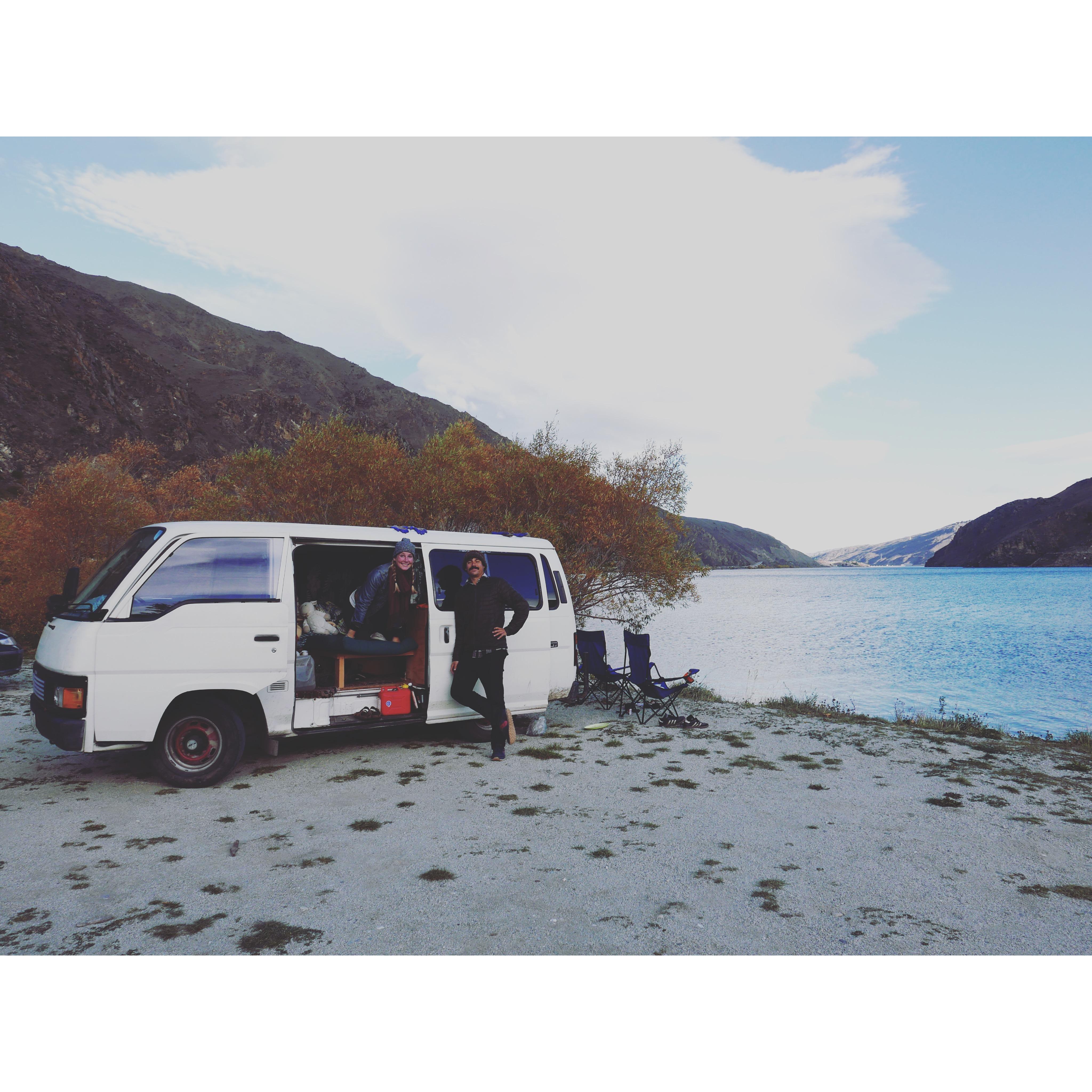 Our home for 10 months in New Zealand, Gail the Snail