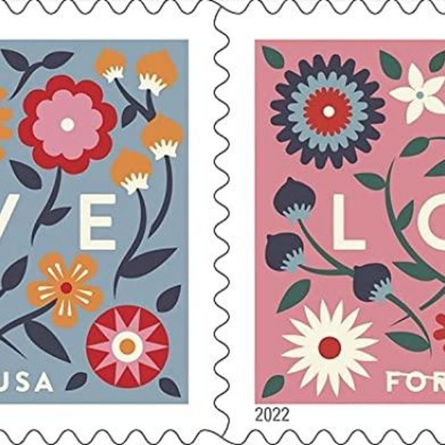Love 2022 Forever First Class Postage Stamps Sheet-- Valentine, Wedding, Celebration, Anniversary, Romance, Party -- 20 Stamps --