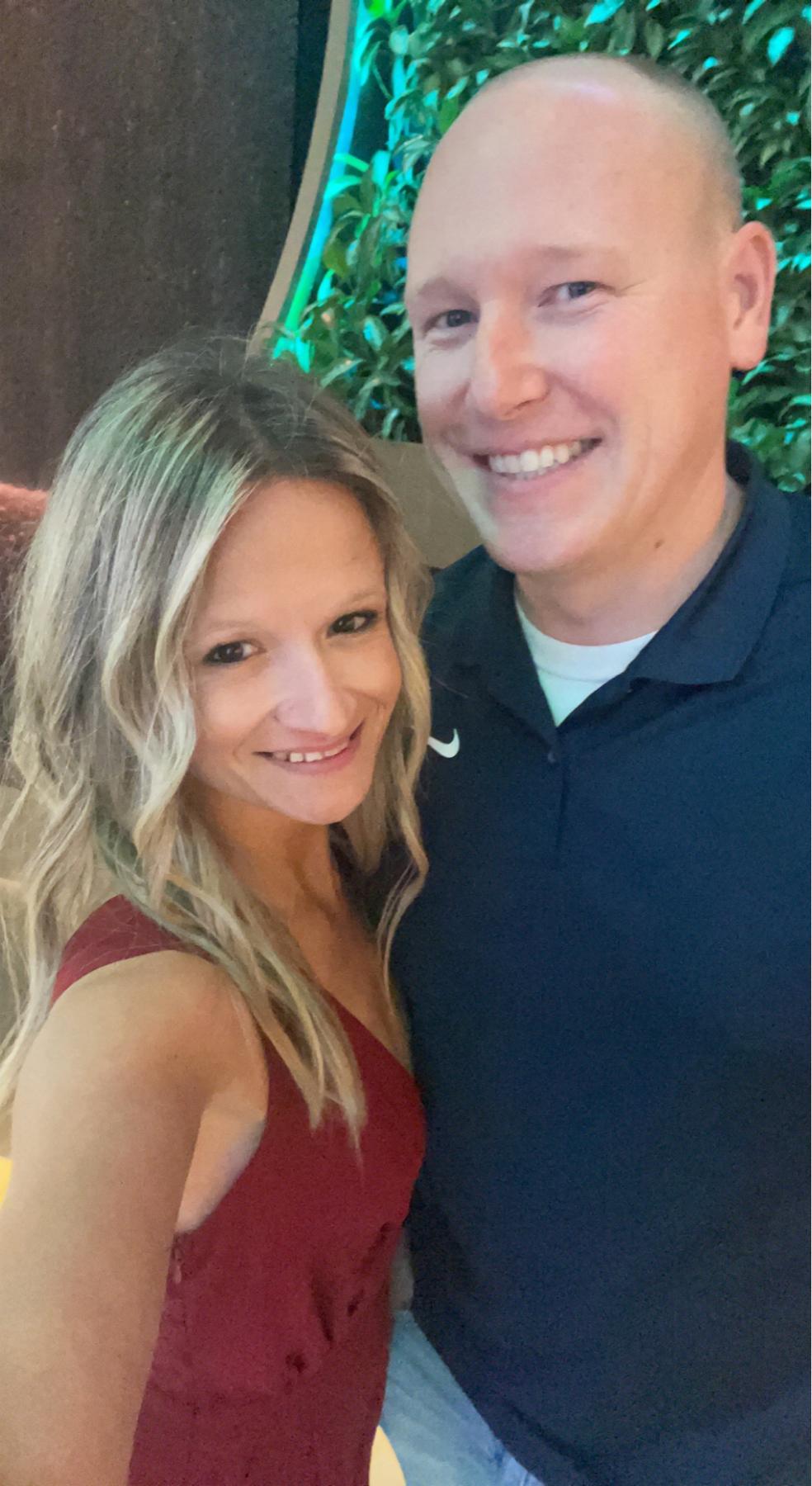 My forever handsome date, the night before he proposed