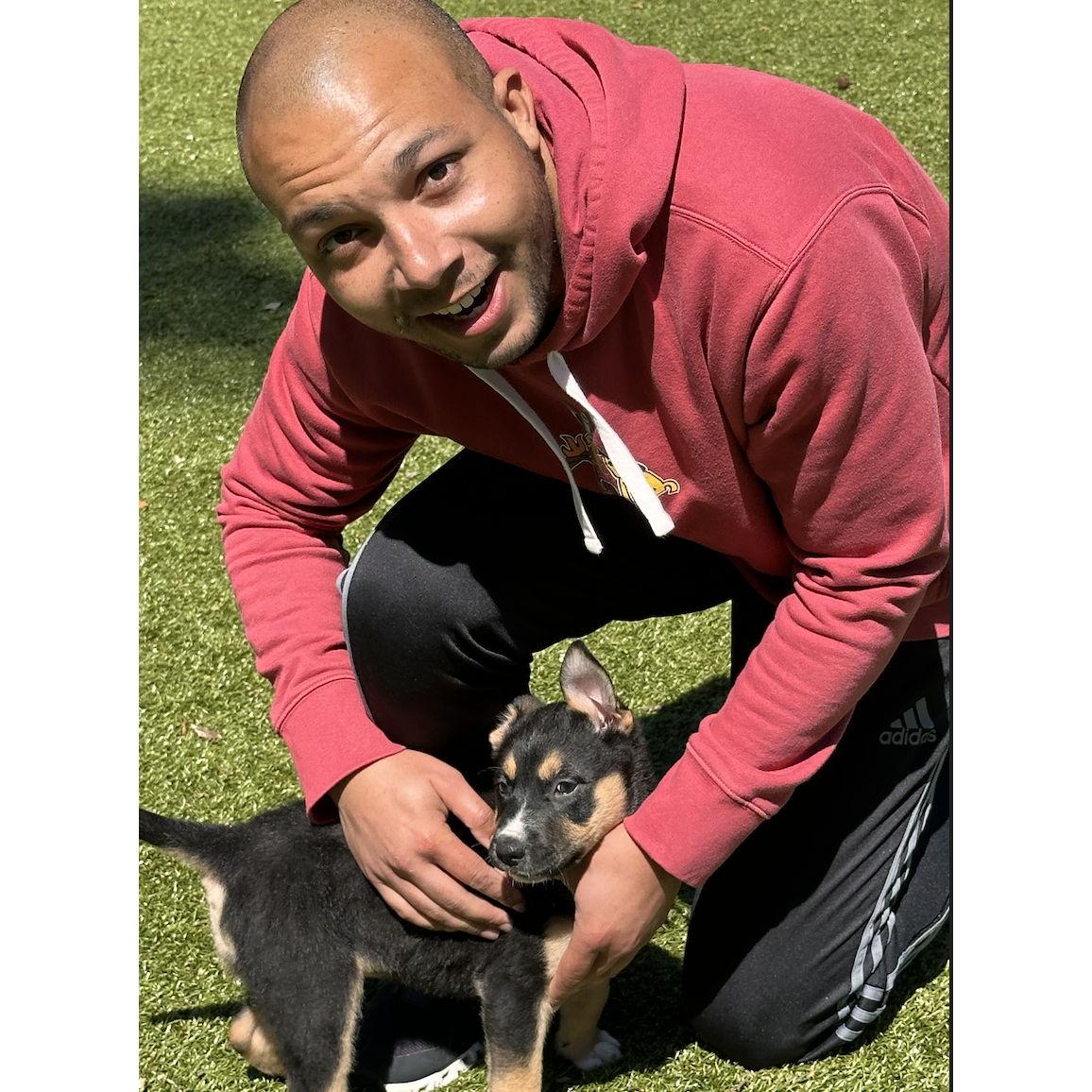 The day we brought Roxie home and our lives got a whole lot crazier!