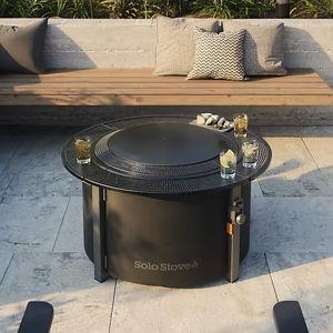 Infinity Flame Propane Fire Pit + Surround Surface