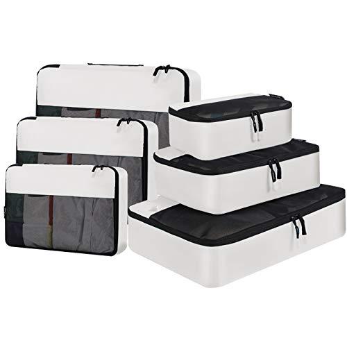 BAGAIL 6 Set / 8 Set Packing Cubes Luggage Packing Organizers for Travel Accessories