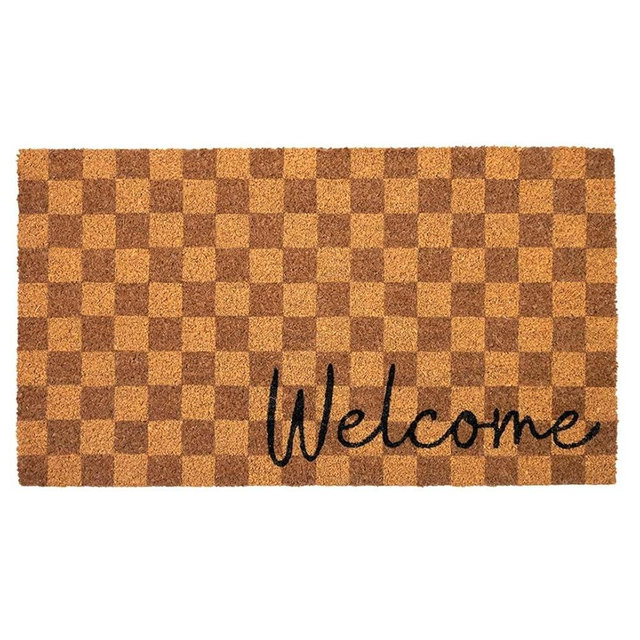 Folkulture Welcome Matt Outdoor | 16" x 28" Front Door Mat Outside Entrance | Eco Friendly Outdoor Mats for Front Door | Anti Slip Welcome Mat Outdoor | Door Mats for Outside Entry