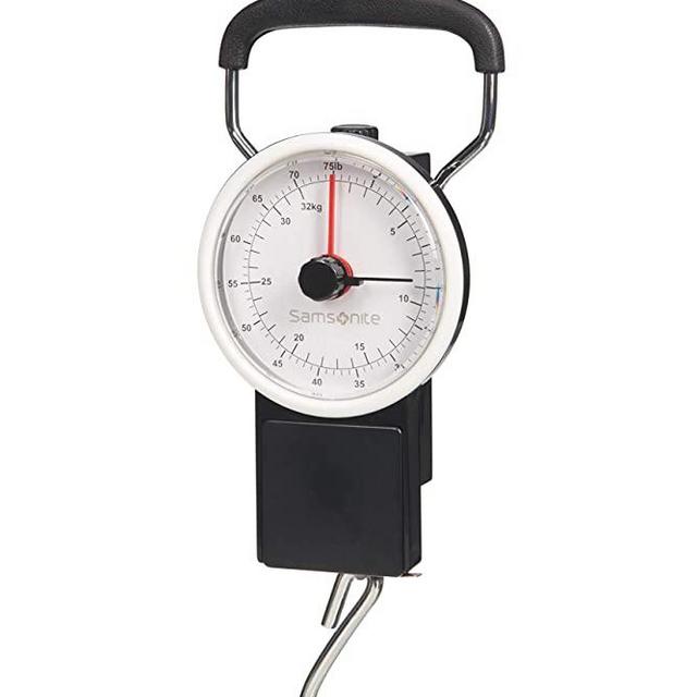 Samsonite Global Travel Accessories, Black, 16 Centimeters, Manual Luggage Scale