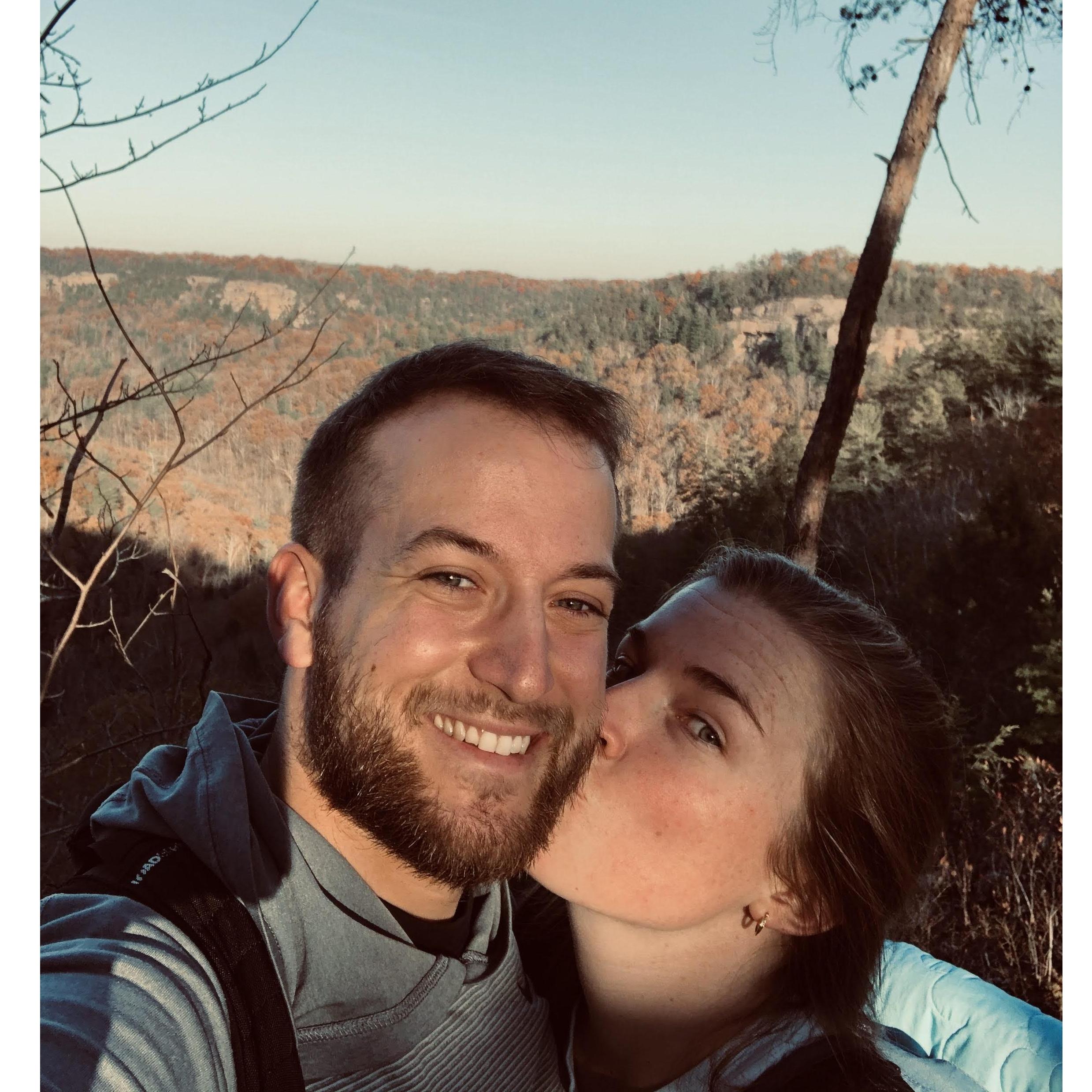 We spent this day hiking at Red River Gorge, and it's still one of my favorite days we've had yet.