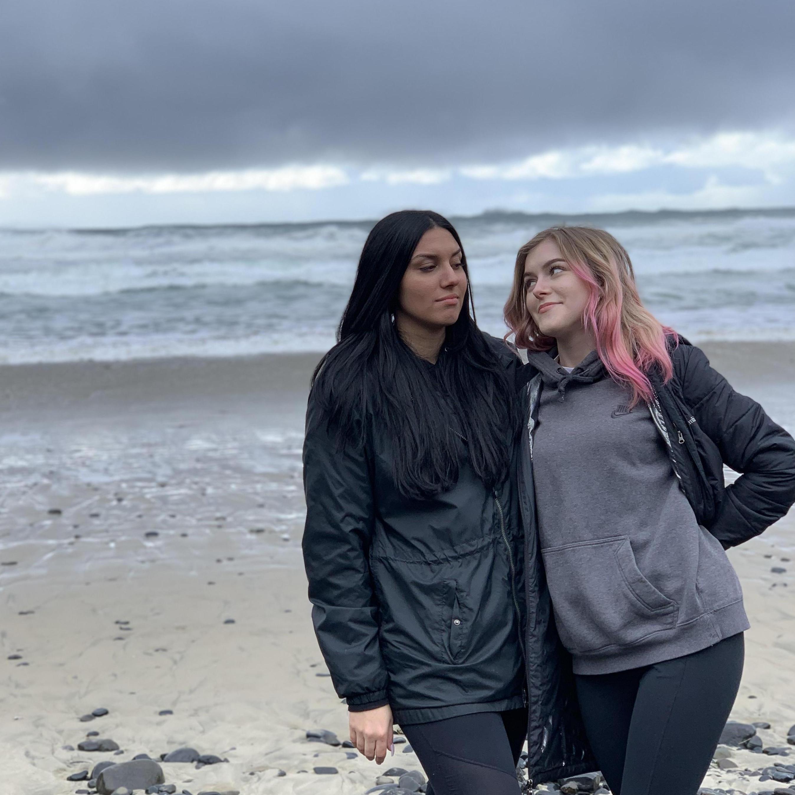 We made our friends tag along to our romantic beach trips for photos