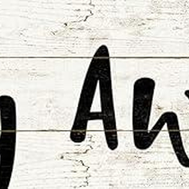 My Word! Stay Awhile Horizontal Above Board Welcome Sign for Over a Door or on Porch Deck or Patio Wall - Indoor Outdoor Farmhouse Rustic Porch and Garage Decor – 8”x46.5”
