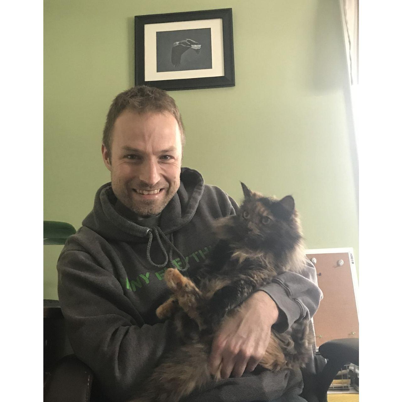 Another fur child, Kiki!