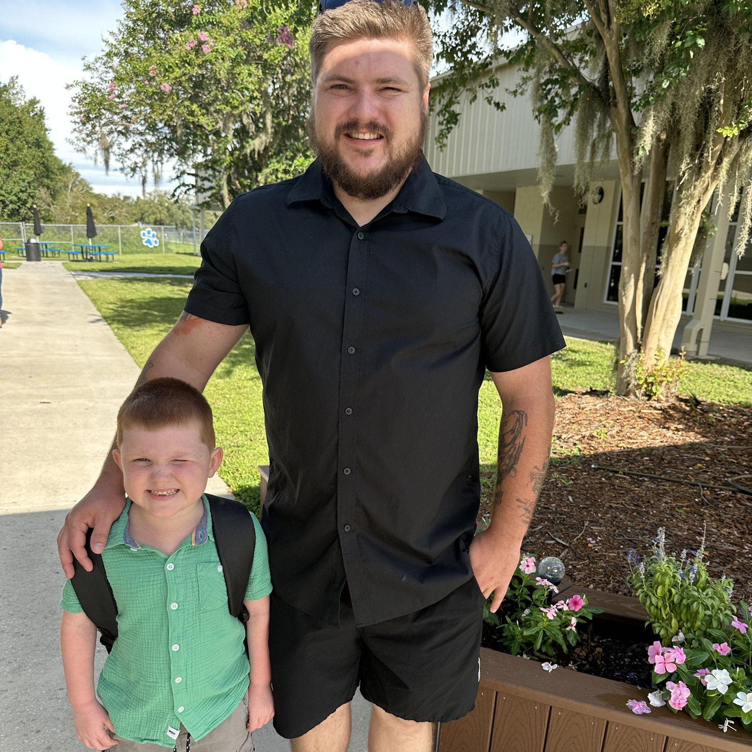 Cades First Day of School