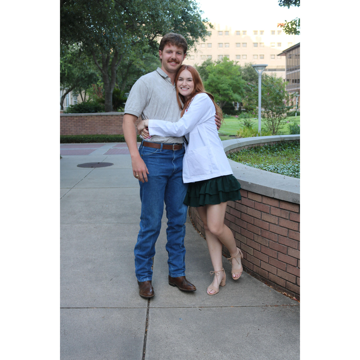 Maddi's white coat ceremony at UTMB in 2023!