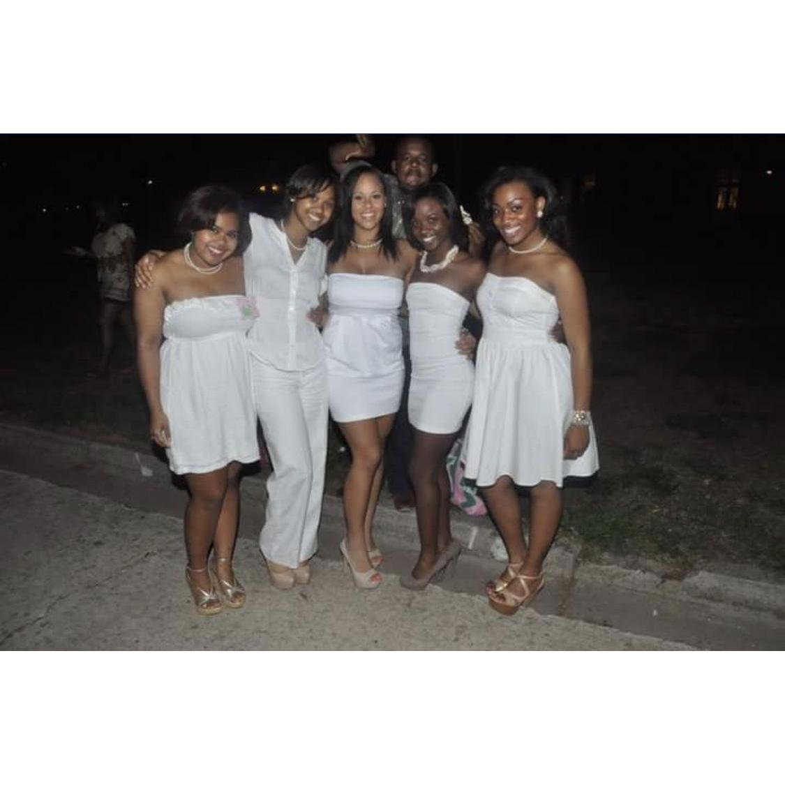 Our first photo together back in 2011 at the Miss Spelman Pageant.