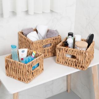 3-Piece Nested Basket with Handle