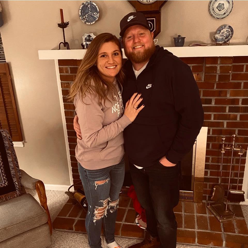 Christmas Eve after he proposed.