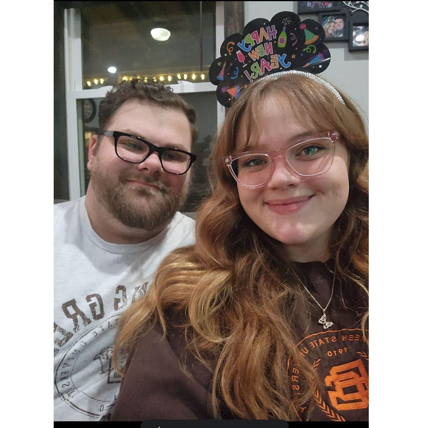 Our second New Years Eve together!