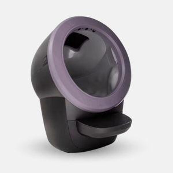 Litter-Robot 4 Black with pink rim