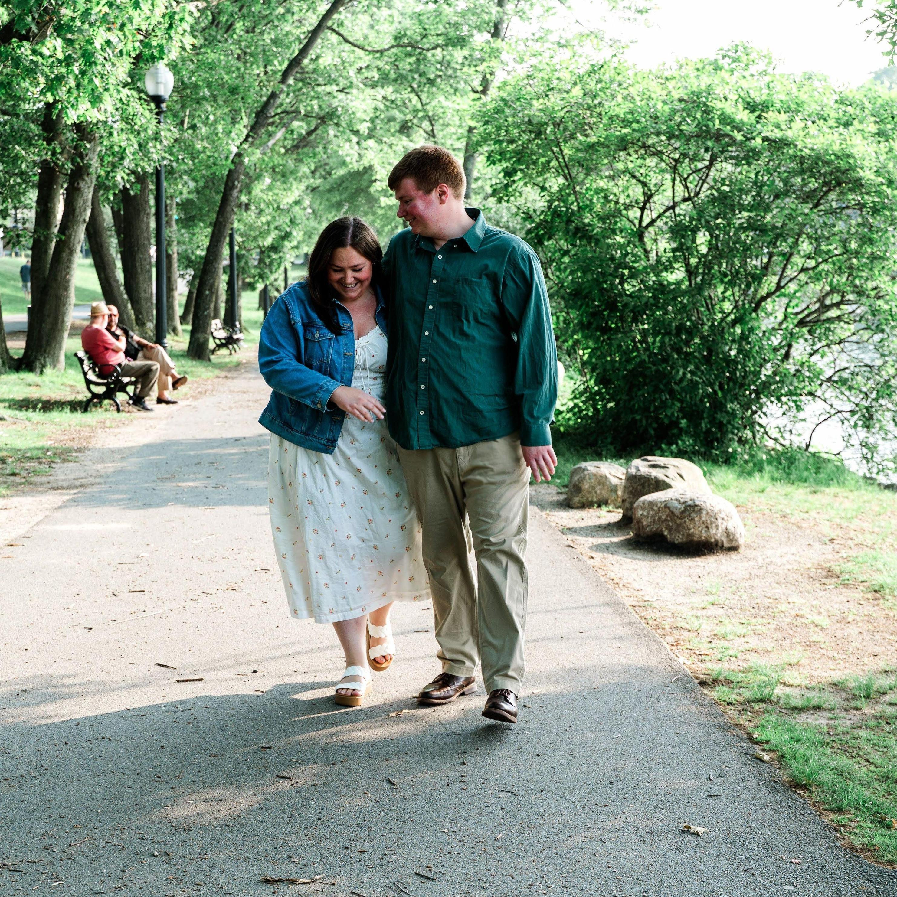 Another shot from our shoot at Jamaica Pond