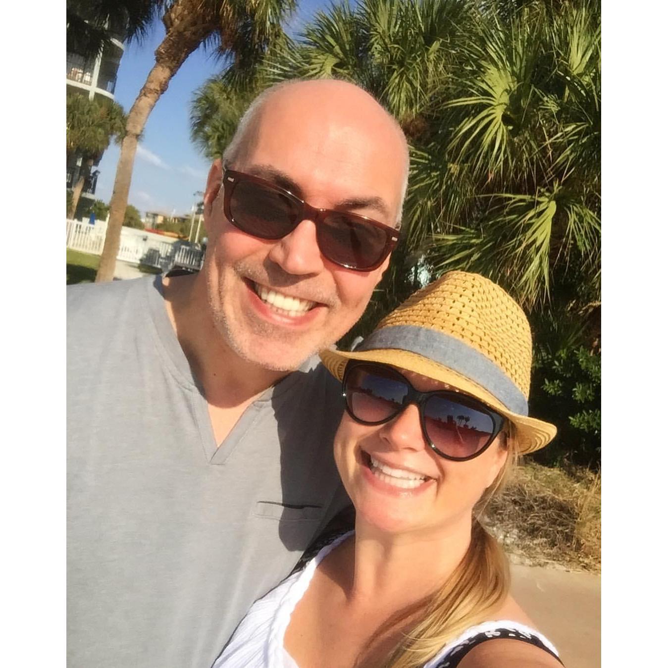 Florida trip soaking in the sunshine!