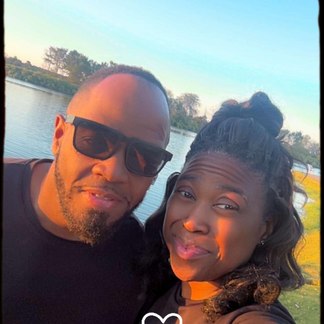 Us working out at Shelby Farms!