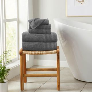 Kasper 6-Piece Set Cotton Bath Towel Set