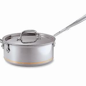 All-Clad Copper Core Saucepan, 4-Qt.